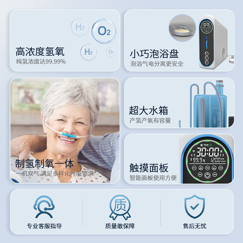 智能吸氢氧(泡浴)两用机